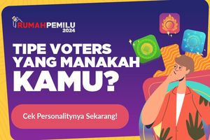 Yuk ikuti kuis kepribadian untuk mengetahui tipe voters-mu!
