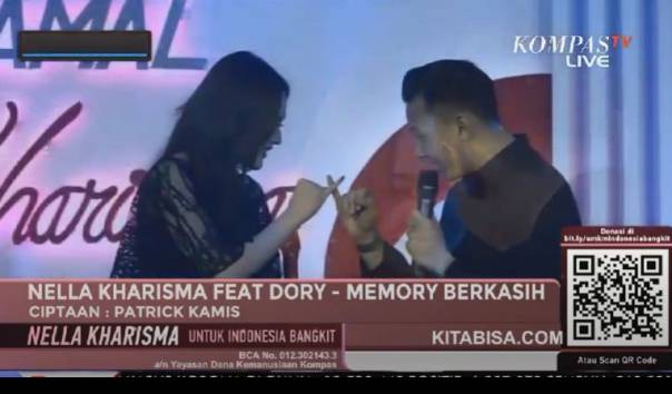 Penampilan Nella Kharisma dan Dory Harsa Bikin Baper