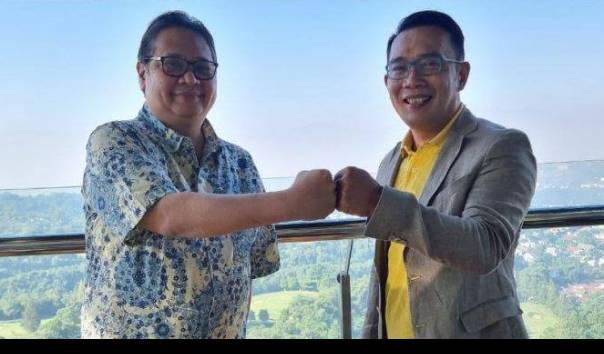 Jadi Kader Golkar, Ridwan Kamil Berkomitmen Menangkan Airlangga di Pilpres 2024