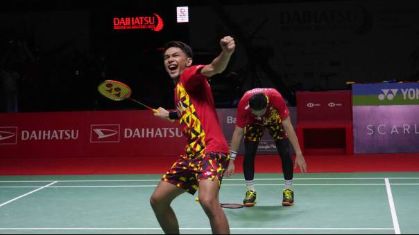 Hasil Final Malaysia Masters 2022: Kalahkan Senior di Duel Merah Putih, Fajri Jadi Juara