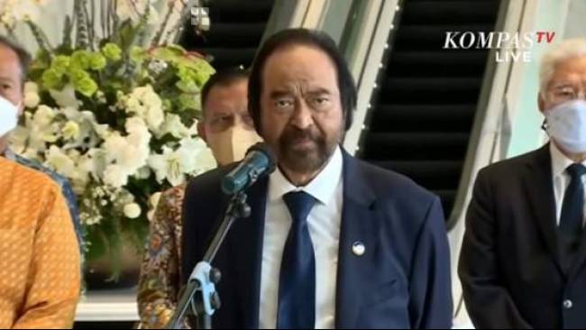 Surya Paloh Sebut Buka Kerja Sama dengan Megawati Soekarnoputri untuk Putaran Kedua Pilpres 2024