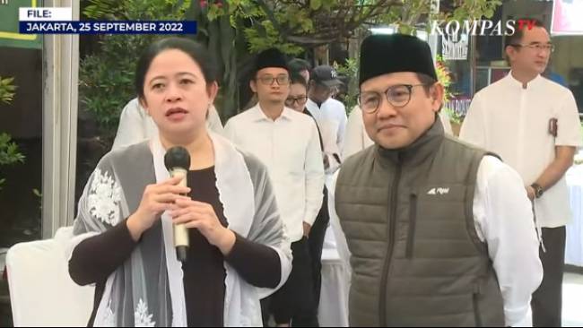 Reaksi Puan saat Muhaimin Tanya Serius soal Cawapres Ganjar