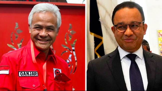 Survei Indikator Politik: Ganjar Teratas, Anies Terus Naik dan Menyalip Prabowo