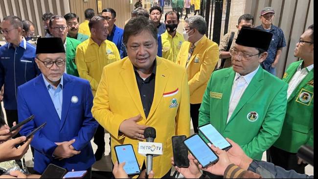 Minggu Ini, KIB Gelar Pertemuan Bahas Capres yang Diusung pada Pilpres 2024