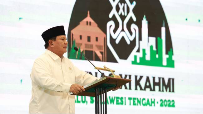 Prabowo di Munas KAHMI: Tak Masalah Siapa yang Jadi Presiden, yang Penting Kita Jangan Pecah