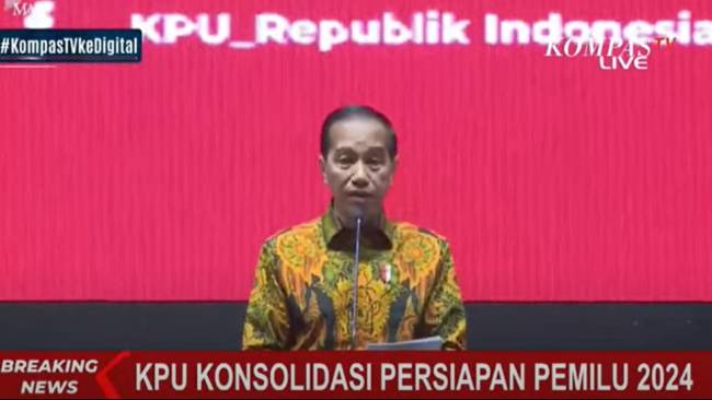 Jokowi Minta KPU Perhatikan 4 Hal untuk Bangun Inovasi Pemilu 2024 yang Berkualitas