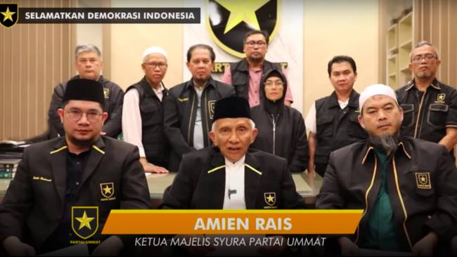 Gagal Jadi Peserta Pemilu 2024, Partai Ummat Besutan Amien Rais Akan Ajukan Gugatan ke Bawaslu