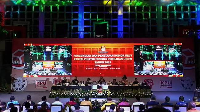 Daftar Nomor Urut 6 Parpol Lokal Aceh di Pemilu 2024