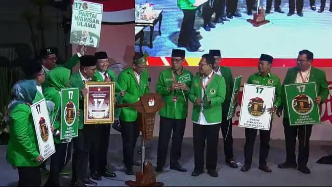 PPP Dapat Nomor Urut 17, Plt Ketua Umum: Nuzulul Quran dan Tanggal Kemerdekaan Indonesia