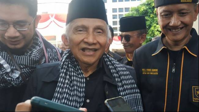 Amien Rais Sudah Bisa Tersenyum, KPU Sepakat Verifikasi Ulang Partai Ummat