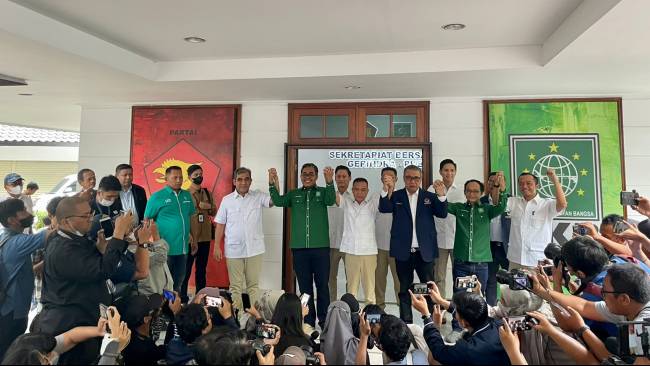 Kunjungi Sekber Gerindra-PKB, NasDem Pastikan Tetap Setia dengan Demokrat dan PKS