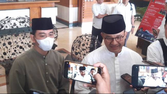 Anies Baswedan Mendadak ke Solo, Gibran: Acara Internal, Pulang Naik Jet Pribadi