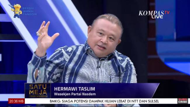 Jawab Pertanyaan tentang Isi Pembicaraan Jokowi dan Surya Paloh, Politikus Nasdem: Hanya 3 yang Tahu