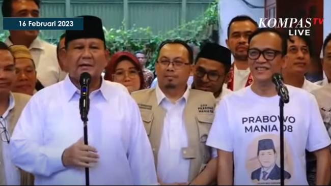Dahnil Anzar Sebut Prabowo Tidak Pernah Baper meski Dulu Berseberangan dengan Relawan Joman