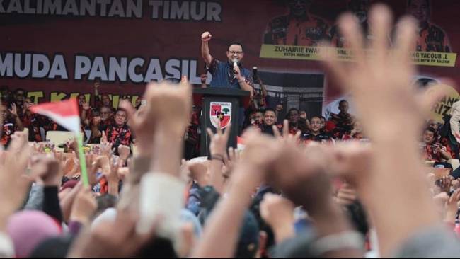 Hadiri Kegiatan Pemuda Pancasila di Kaltim, Anies: Kita Ingin Indonesia Lebih Baik