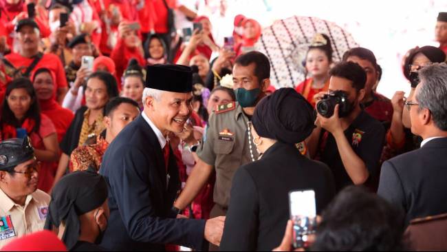 Elektabilitasnya Tertinggi di Survei Litbang Kompas, Begini Respons Ganjar dan PDI-P