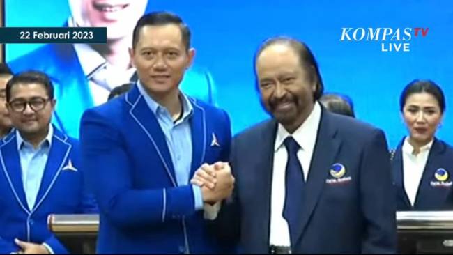 Surya Paloh: AHY Pantas Jadi Cawapres, tapi Keputusannya di Anies