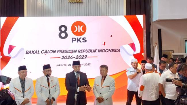 Dideklarasikan sebagai Bakal Capres PKS, Anies: Ini Sebuah Amanat yang Besar