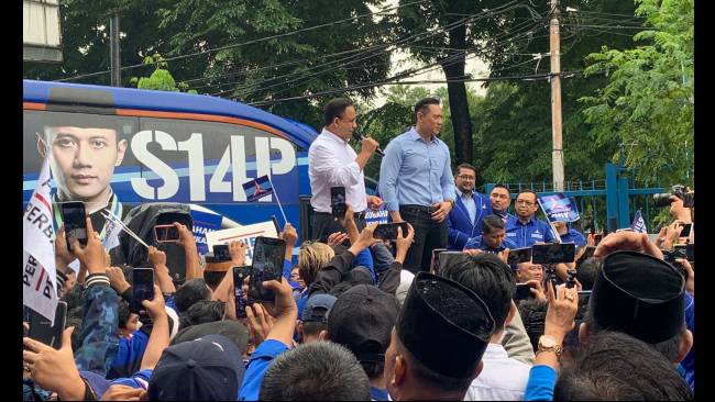 Anies di Depan Kader Demokrat: Kita Siap Menyongsong Perubahan Bersama