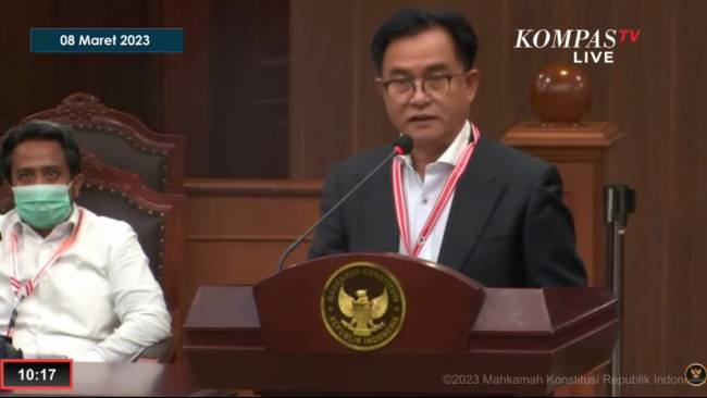 Yusril: Sistem Proporsional Terbuka Bertentangan dengan UUD 1945 dan Menurunkan Kualitas Pemilu