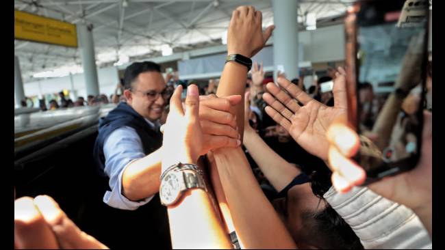 Anies Baswedan Safari Politik di Surabaya: Ini Adalah Kota Kelahiran Keluarga Kami