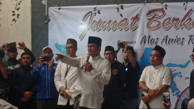 Anies Lakukan Safari Politik ke Surabaya Temui Relawan: Jaga Soliditas dan Kirim Pesan yang Positif