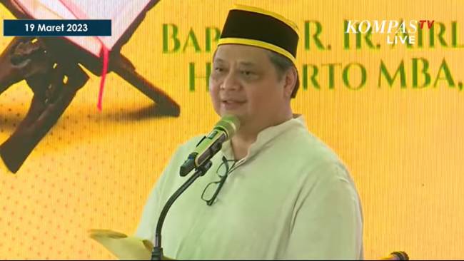 Ketum Golkar Airlangga Hartarto Promosi Nomor Partai di Pemilu 2024, Cocokkan dengan Hal Ini