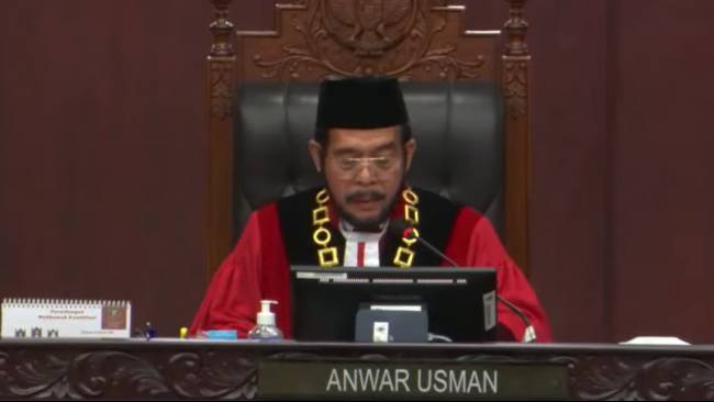 MK Tolak Gugatan Batas Usia Capres-Cawapres dari Arkaan Wahyu, Ini Alasannya
