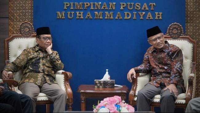 Bertemu Mahfud MD, PP Muhammadiyah Berharap Pemilu 2024 Dilaksanakan Sesuai Jadwal
