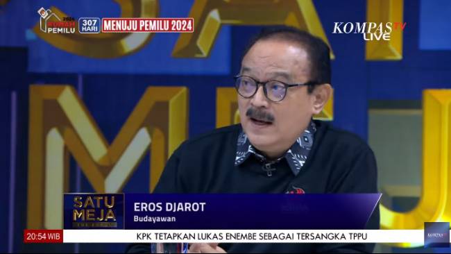 Bicara soal Koalisi Besar, Eros Djarot Sebut Hal yang Sering Dilupakan Petinggi Parpol