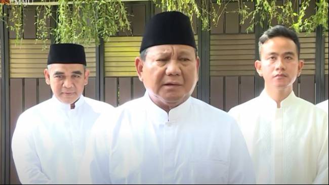 Prabowo Jawab Peluang Jadi Cawapres Ganjar di Pilpres 2024: Partai Saya Mencalonkan Saya Jadi Capres