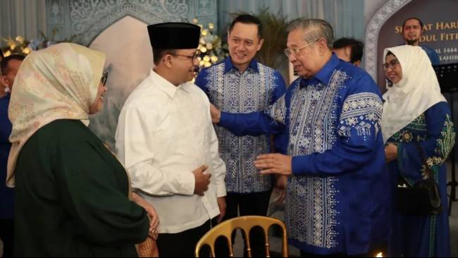 Anies Baswedan Diberi Wejangan SBY saat Bersilaturahmi