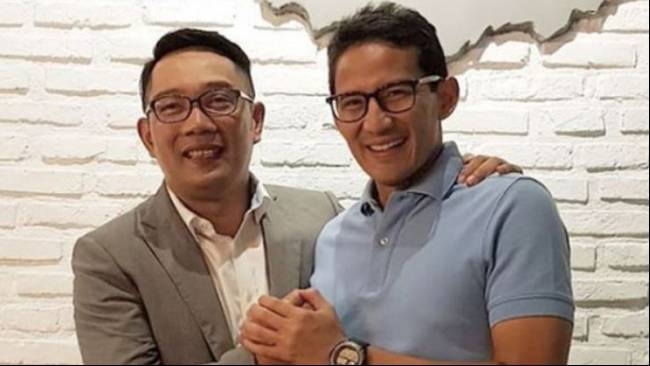 Survei Cawapres Litbang Kompas: Ini Elektabilitas Sandiaga Uno, Ridwan Kamil, Erick Thohir, AHY