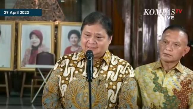 Golkar Buka Kerja Sama dengan Demokrat, Airlangga: Kita Ingin Suasana Pemilu Adem Tidak Tegang