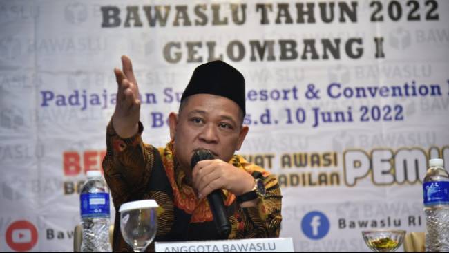Bawaslu Minta Seluruh Jajaran Kerja Sepenuh Waktu Awasi Tahapan Pendaftaran Caleg
