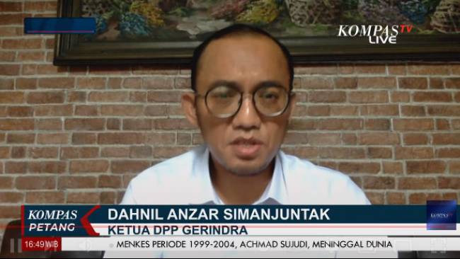 Ketua DPP Gerindra Sebut Pertemuan 6 Ketua Umum Parpol dengan Jokowi Hal Baik untuk Prabowo
