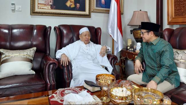 Temui Hamzah Haz, Cak Imin Ngaku Minta Wejangan Cara Jadi Presiden