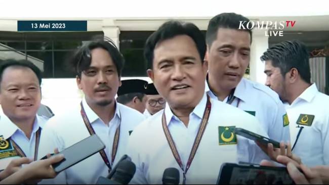 Yusril Maju Jadi Bacaleg DPR, Siap Lepas Status Caleg jika Terpilih Jadi Cawapres