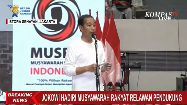 Di Puncak Musra, Jokowi Titip Pesan ke Penerusnya: Jangan Takut Digugat Negara Manapun