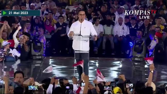 Di Depan Relawan, Anies Singgung Mafia dalam Pemilu hingga Proyek BTS: Semua Ini Harus Dibereskan