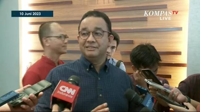 Terkait Pertemuan AHY dan Puan, Anies: Ini Baik, Biasakan Silaturahmi Walau Beda Pandangan