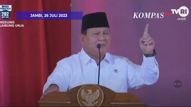 Prabowo: Walau Bagian dari Orde Baru, Saya Mendukung Reformasi
