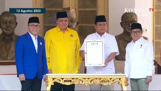 Zulhas dan Airlangga Tegaskan Tak Ada Arahan dari Jokowi Terkait Dukungan untuk Prabowo Subianto