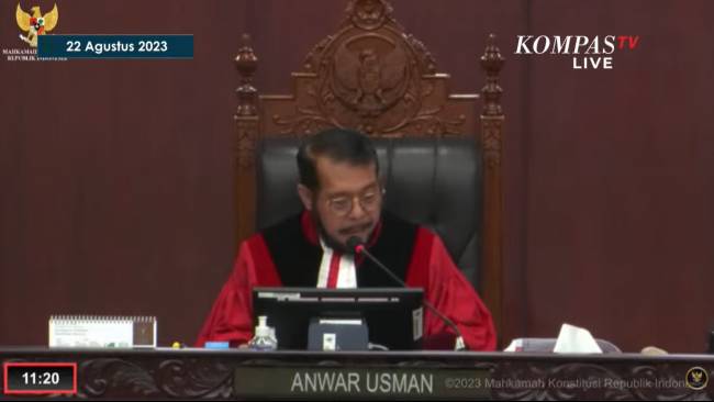 Dua Hakim MK Beda Pendapat soal Gugatan Batas Usia Capres-Cawapres Minimal 35 Tahun