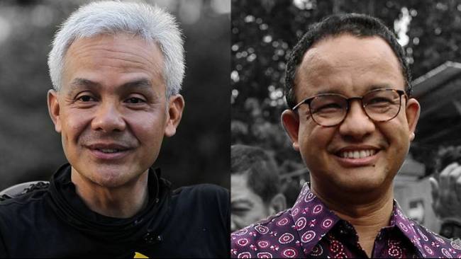 Survei SMRC Simulasi  di Jatim:  Ganjar  44 %, Prabowo  23%, Anies Baswedan 14,2 %