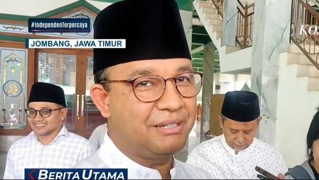 Kata Anies Baswedan Usai Temui Ibunda Cak Imin di Jombang: Alhamdulillah Komunikasi dengan Semua