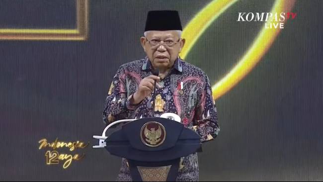 Pesan Ma'ruf Amin untuk Wapres Terpilih: Jangan Wapres Rasa Presiden, Itu Bisa Jadi Masalah