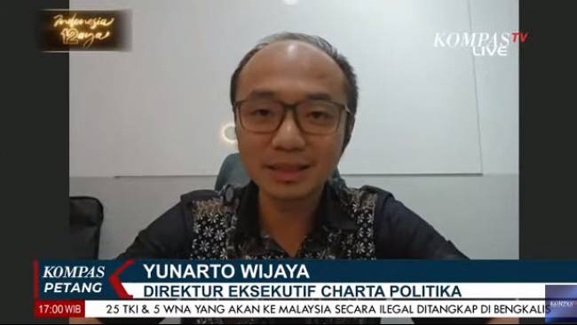 Yunarto Wijaya Singgung Jokowi Effect Memberi Pengaruh Besar pada Perolehan Suara Prabowo-Gibran