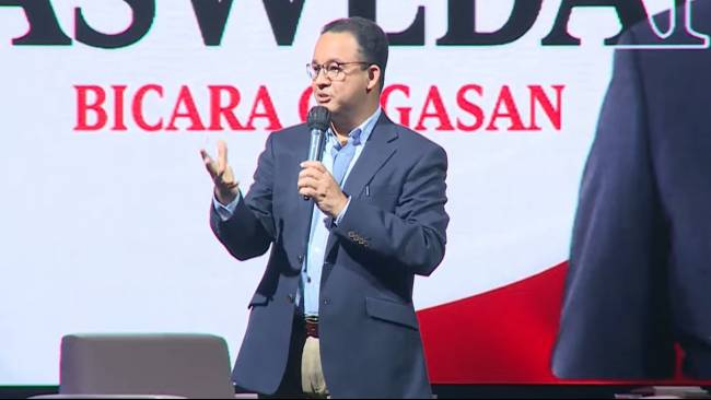 Anies Tanggapi Hasil Elektabilitas di Jatim: Pilkada DKI Selalu Nomor Tiga, Apa Benar Hasilnya?