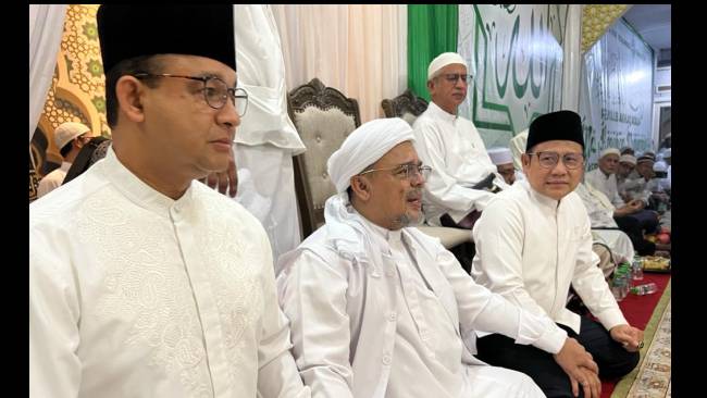 Anies dan Cak Imin Bertemu Rizieq Shihab di Petamburan Jakarta, Apa yang Dibahas?